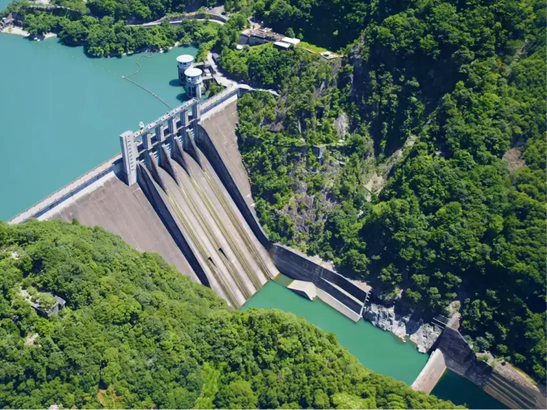 水力発電の写真