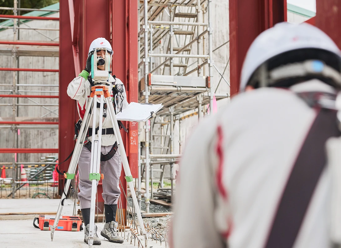 J-POWERグループ建物の建設の写真