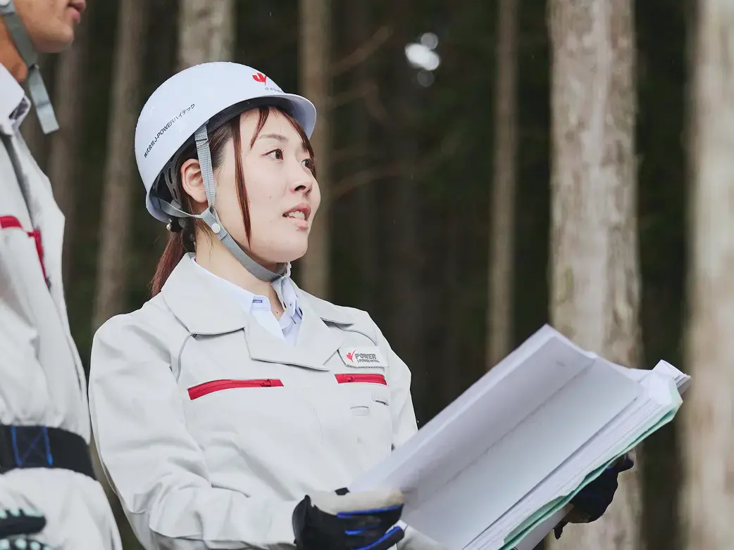 送電線下土地の保守管理（補償業務）